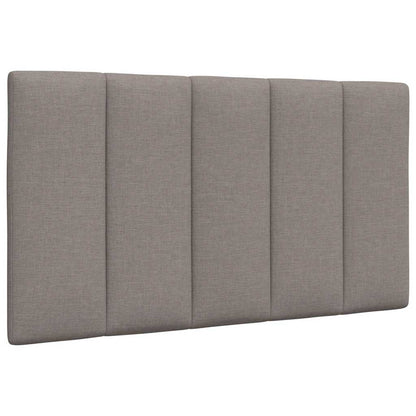 Bettgestell ohne Matratze "Hanko" Taupe 90x200 cm Stoff