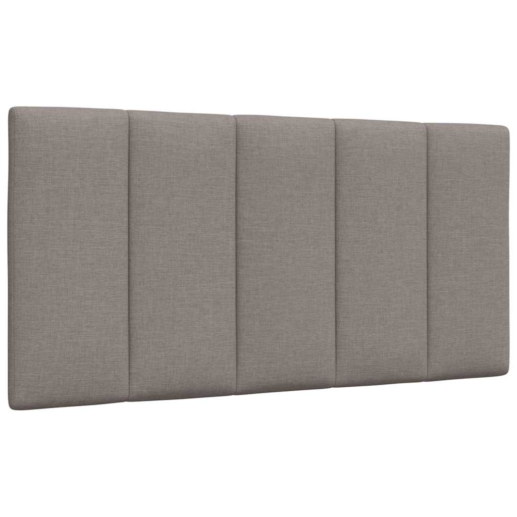Bettgestell ohne Matratze "Hanko" Taupe 100x200 cm Stoff