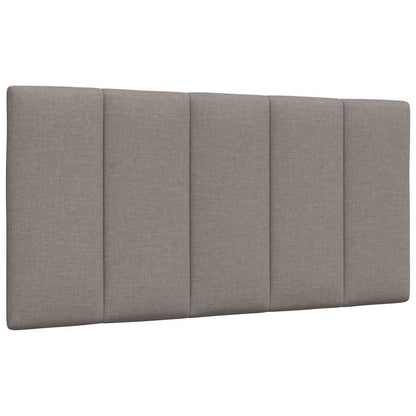 Bettgestell ohne Matratze "Hanko" Taupe 100x200 cm Stoff