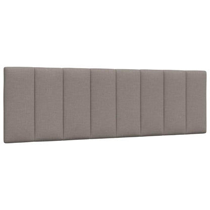 Bettgestell ohne Matratze "Hanko" Taupe 160x200 cm Stoff
