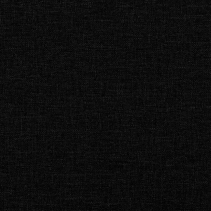 Bettgestell ohne Matratze Schwarz 90x200 cm Stoff