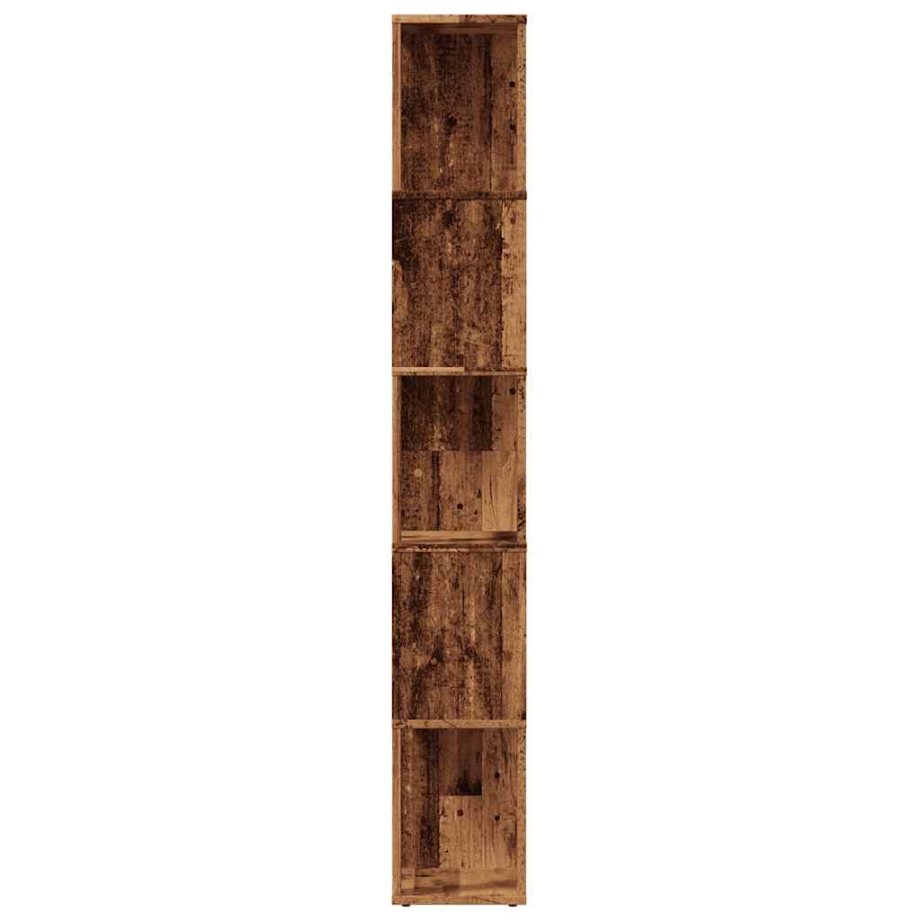 Bücherregal Altholz-Optik 45x24x159 cm Holzwerkstoff