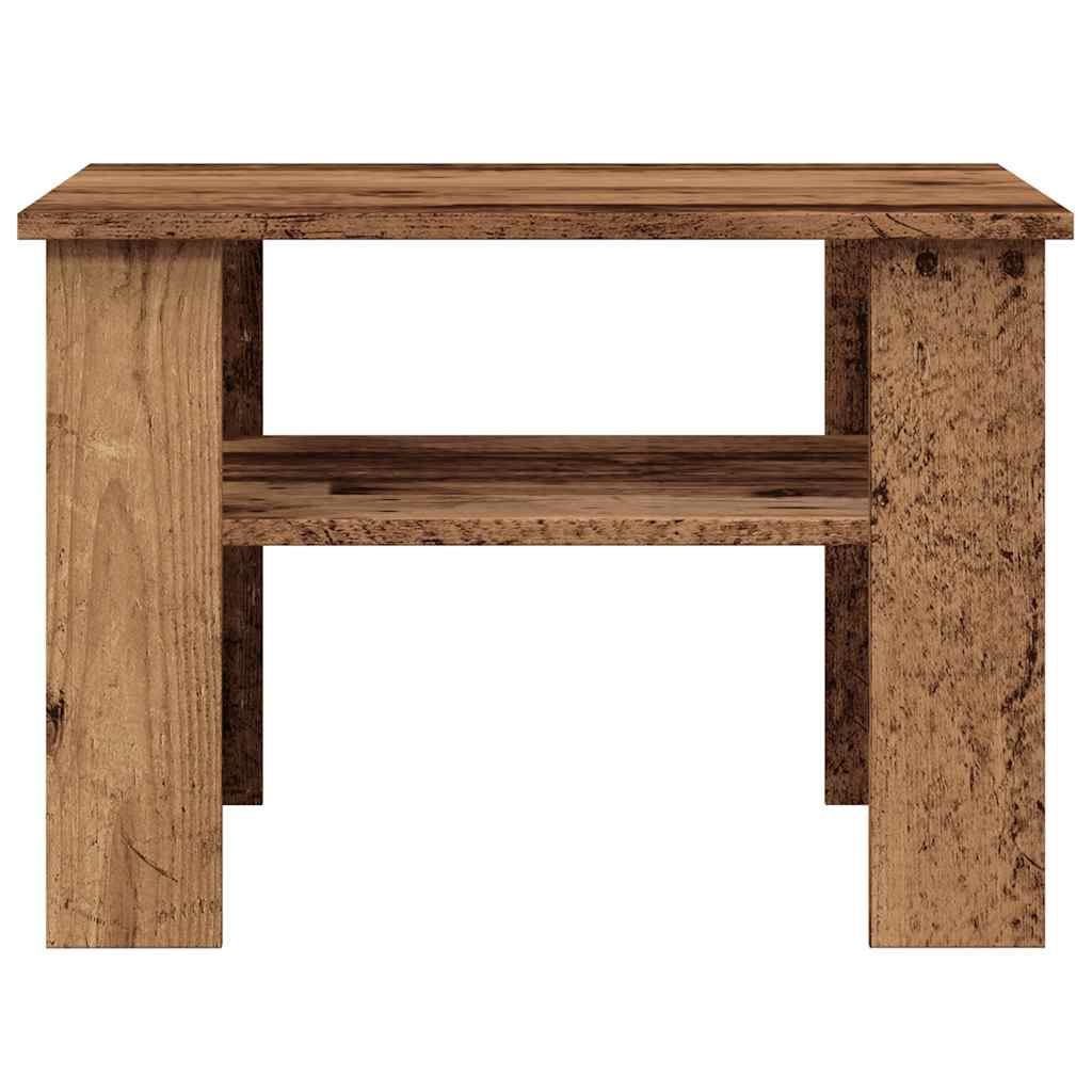 Couchtisch Altholz-Optik 60x60x42 cm Holzwerkstoff