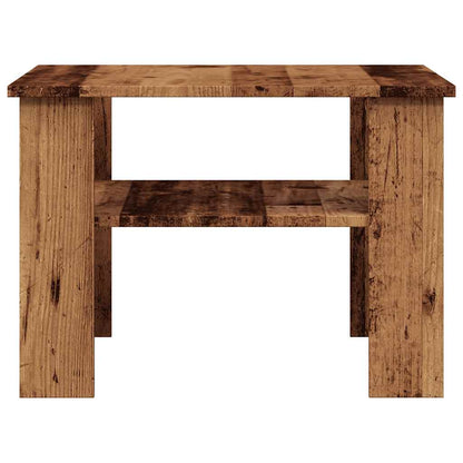 Couchtisch Altholz-Optik 60x60x42 cm Holzwerkstoff