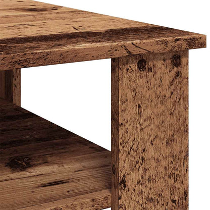 Couchtisch Altholz-Optik 60x60x42 cm Holzwerkstoff