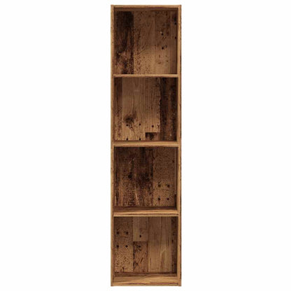 Bücherregal/TV-Schrank Altholz-Optik 36x30x143 cm Holzwerkstoff