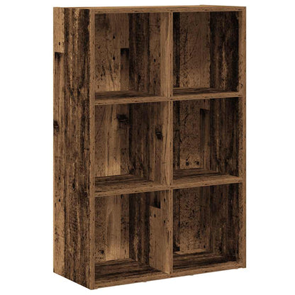 Bücherregal/Sideboard Altholz-Optik 66x30x98 cm Holzwerkstoff