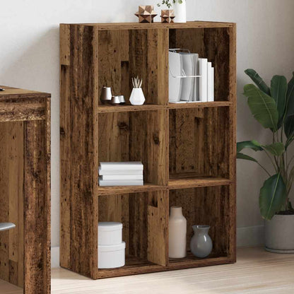 Bücherregal/Sideboard Altholz-Optik 66x30x98 cm Holzwerkstoff