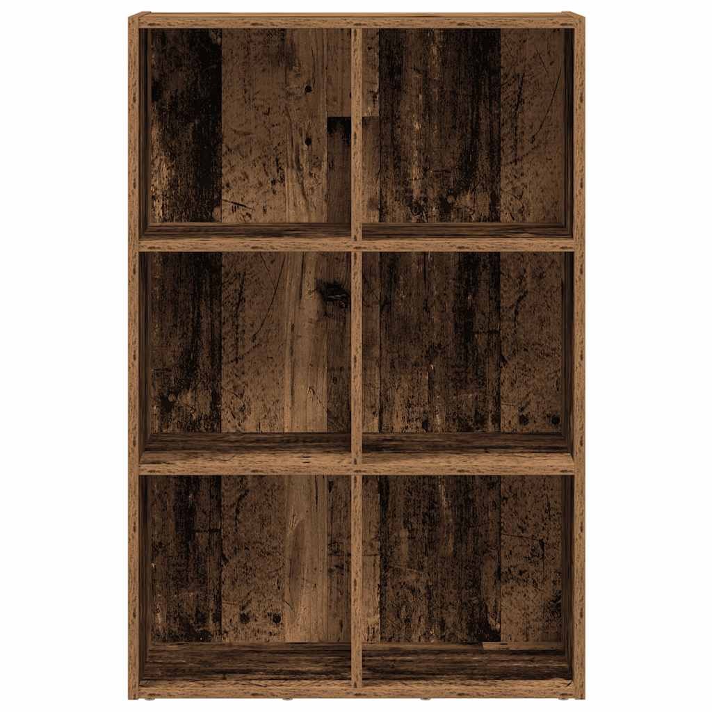 Bücherregal/Sideboard Altholz-Optik 66x30x98 cm Holzwerkstoff