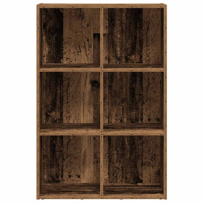 Bücherregal/Sideboard Altholz-Optik 66x30x98 cm Holzwerkstoff