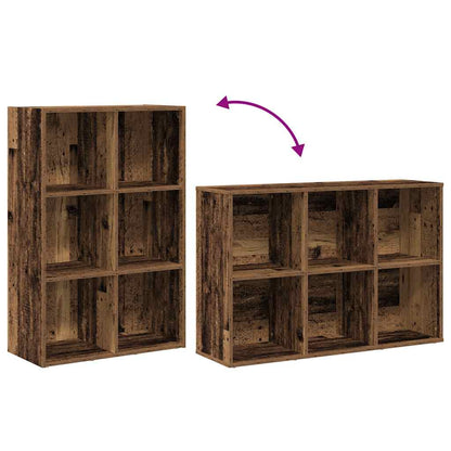 Bücherregal/Sideboard Altholz-Optik 66x30x98 cm Holzwerkstoff