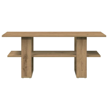 Couchtisch Artisan-Eiche 102x55x42 cm Holzwerkstoff