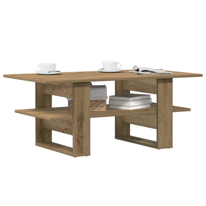 Couchtisch Artisan-Eiche 102x55x42 cm Holzwerkstoff