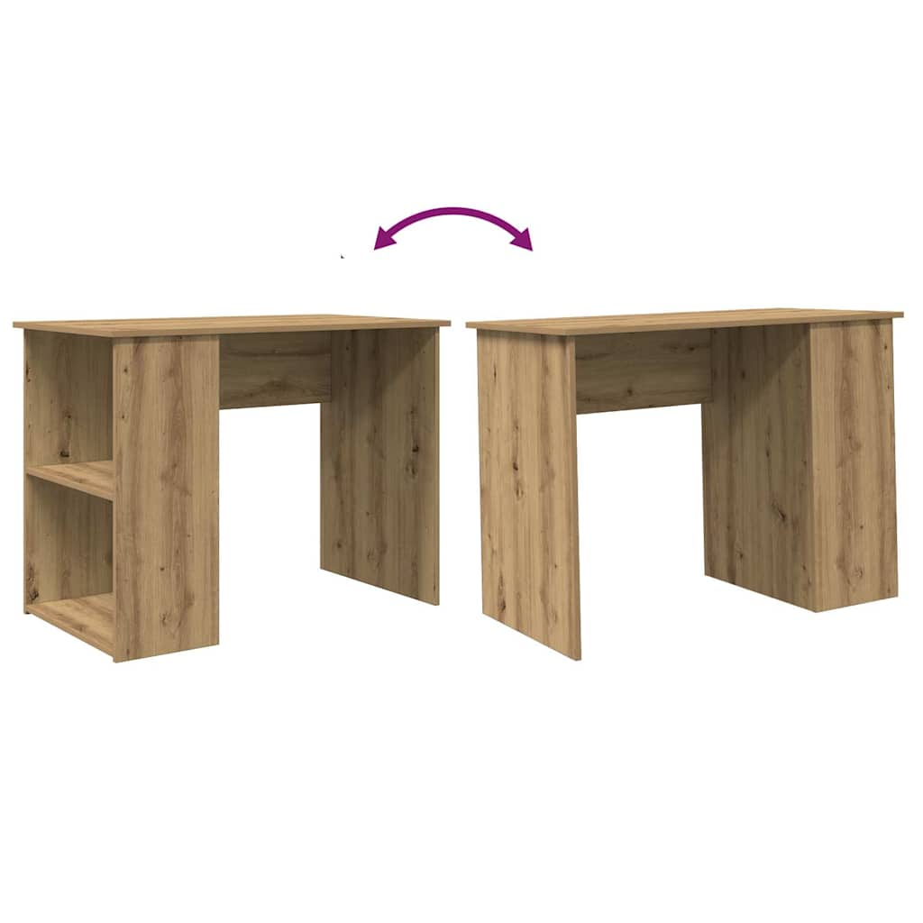 Schreibtisch Artisan-Eiche 100x55x75 cm Holzwerkstoff