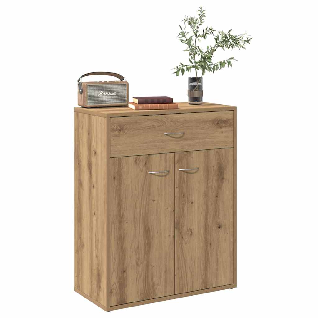 Sideboard Artisan-Eiche 60x30x75 cm Holzwerkstoff