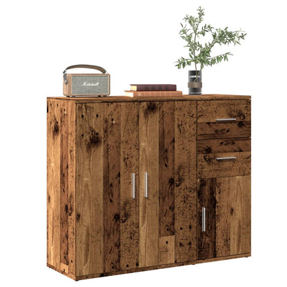 Sideboard Altholz-Optik 91x29,5x75 cm Holzwerkstoff