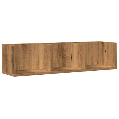 CD-Wandregal Artisan-Eiche 75x18x18 cm Holzwerkstoff