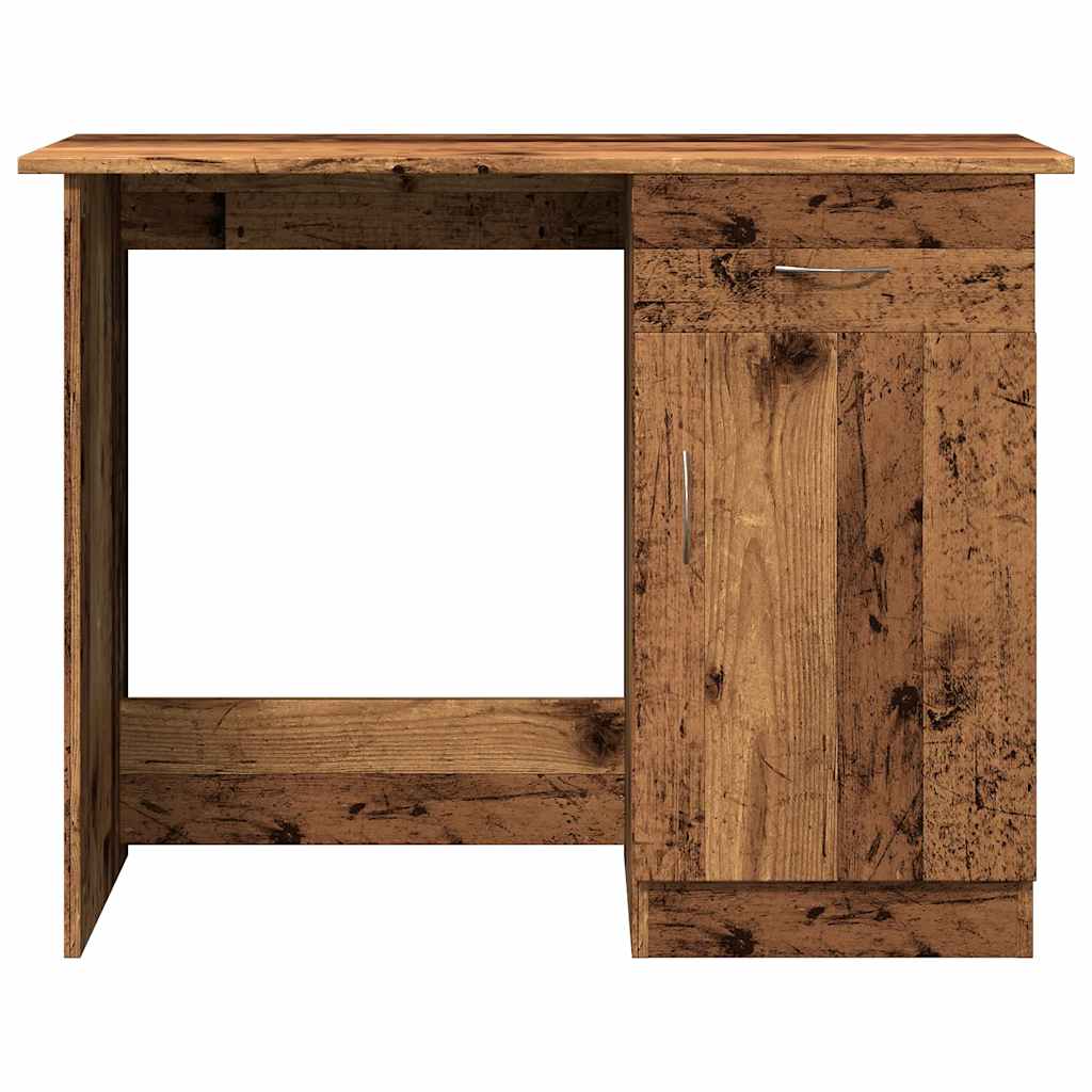 Schreibtisch Altholz-Optik 100x50x76 cm Holzwerkstoff