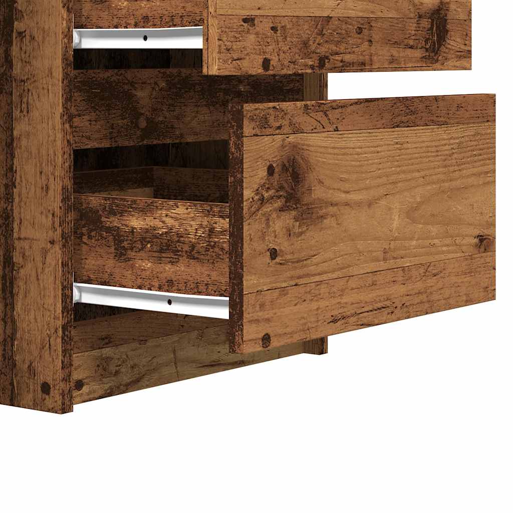 Schreibtisch Altholz-Optik 140x50x77 cm Holzwerkstoff