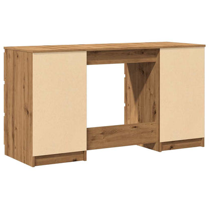 Schreibtisch Artisan-Eiche 140x50x77 cm Holzwerkstoff