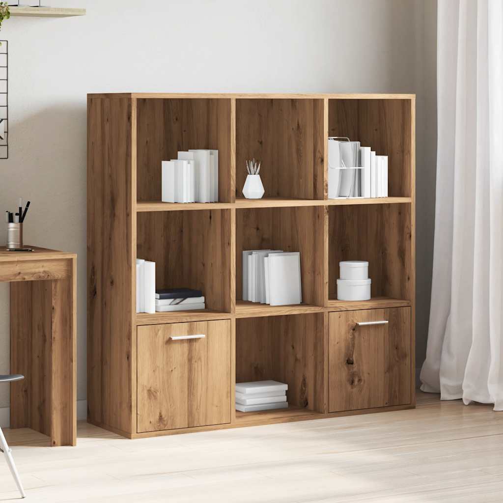 Bücherschrank Artisan-Eiche 98x29x97,5 cm Holzwerkstoff