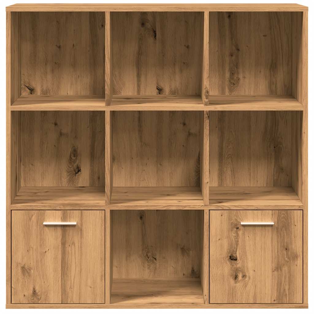 Bücherschrank Artisan-Eiche 98x29x97,5 cm Holzwerkstoff