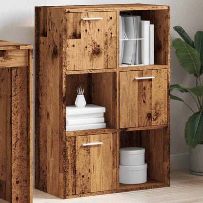 Bücherschrank Altholz-Optik 60,5x30x90 cm Holzwerkstoff