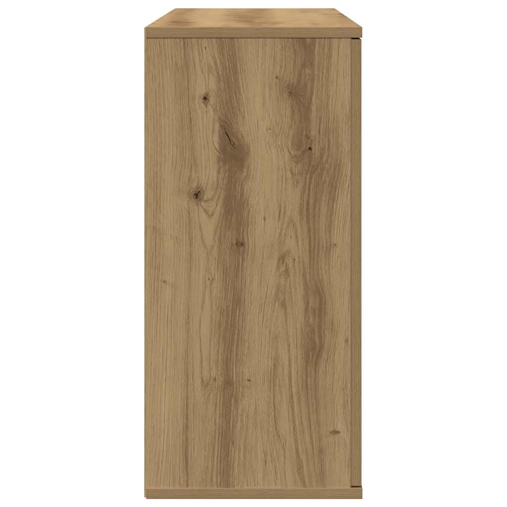 Sideboard Artisan-Eiche 90x29,5x65 cm Holzwerkstoff