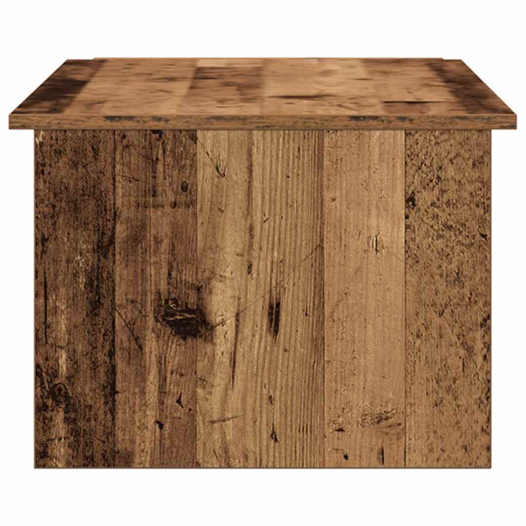 Couchtisch Altholz-Optik 150x50x35 cm Holzwerkstoff