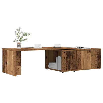 Couchtisch Altholz-Optik 150x50x35 cm Holzwerkstoff