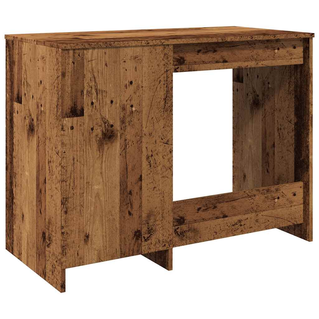 Schreibtisch Altholz-Optik 100x50x76 cm Holzwerkstoff