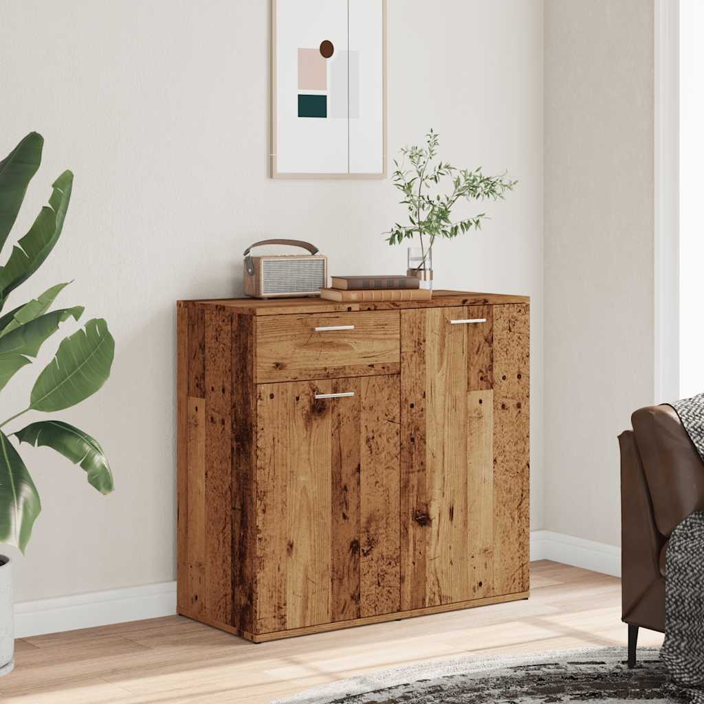 Sideboard Altholz-Optik 80x36x75 cm Holzwerkstoff