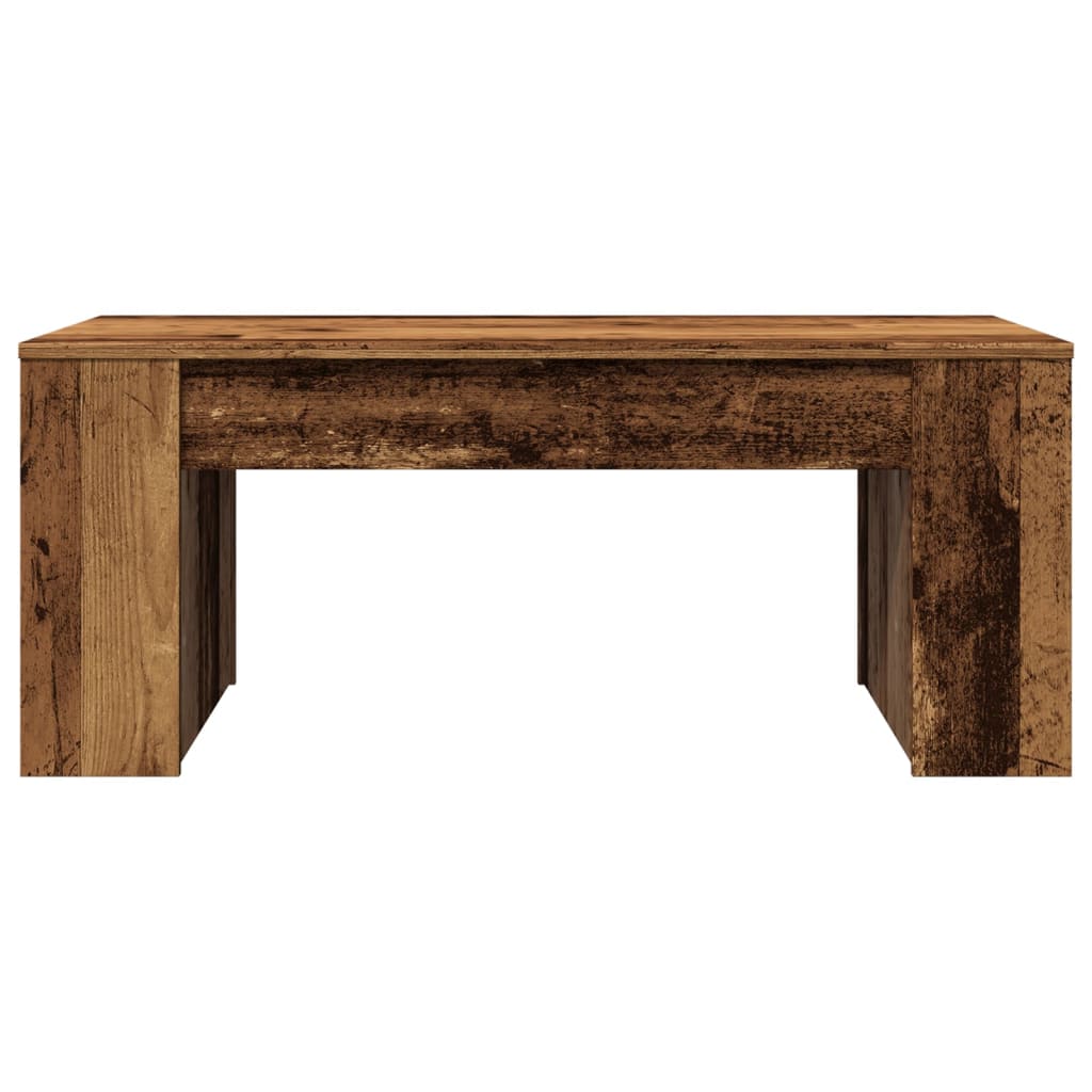 Couchtisch Altholz-Optik 102x55x42 cm Holzwerkstoff