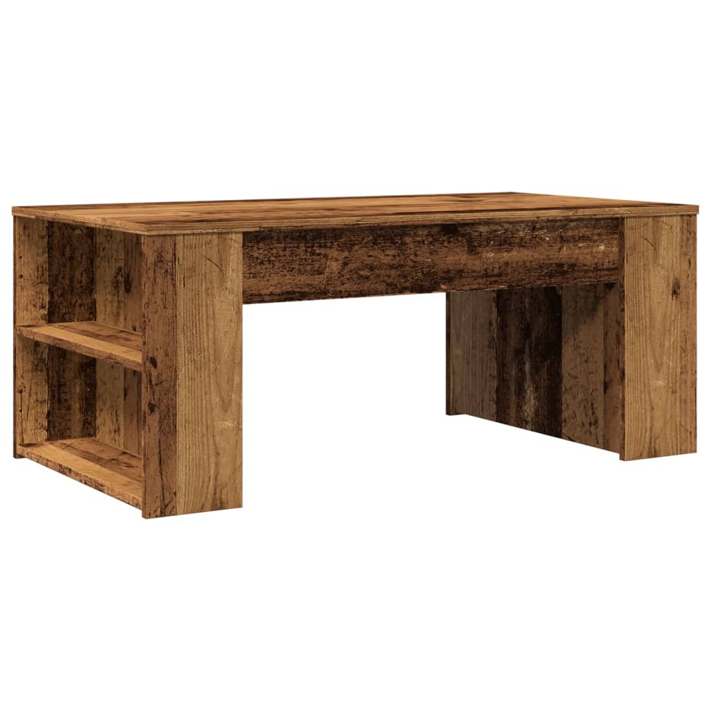 Couchtisch Altholz-Optik 102x55x42 cm Holzwerkstoff