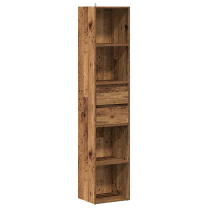 Bücherregal Altholz-Optik 36x30x171 cm Holzwerkstoff