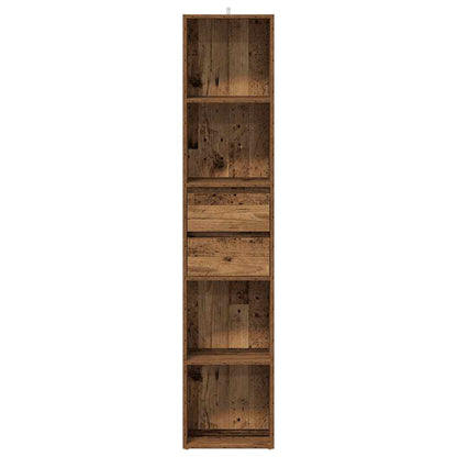 Bücherregal Altholz-Optik 36x30x171 cm Holzwerkstoff