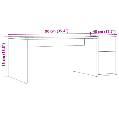 Couchtisch Altholz-Optik 90x45x35 cm Holzwerkstoff