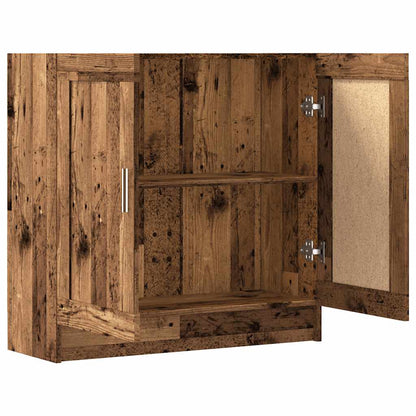 Bücherschrank Altholz-Optik 82,5x30,5x80 cm Holzwerkstoff