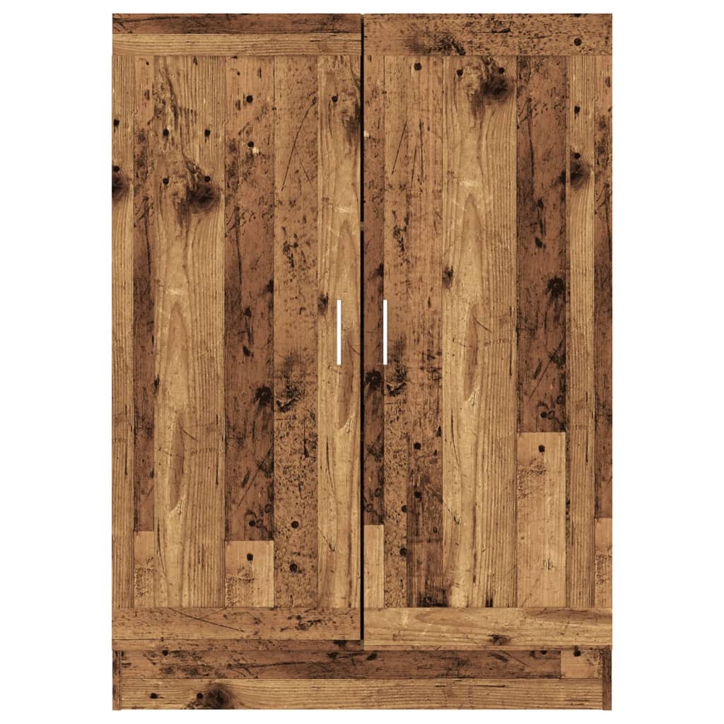 Bücherschrank Altholz-Optik 82,5x30,5x115 cm Holzwerkstoff