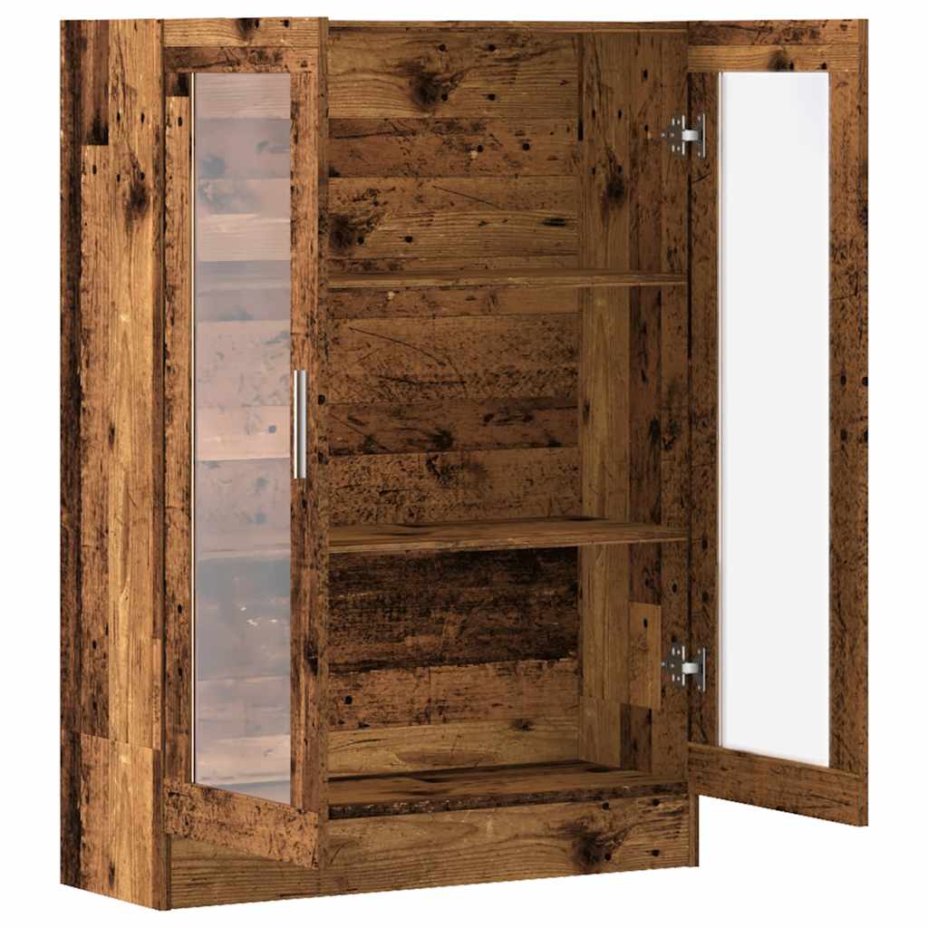 Bücherschrank Altholz-Optik 82,5x30,5x115 cm Holzwerkstoff