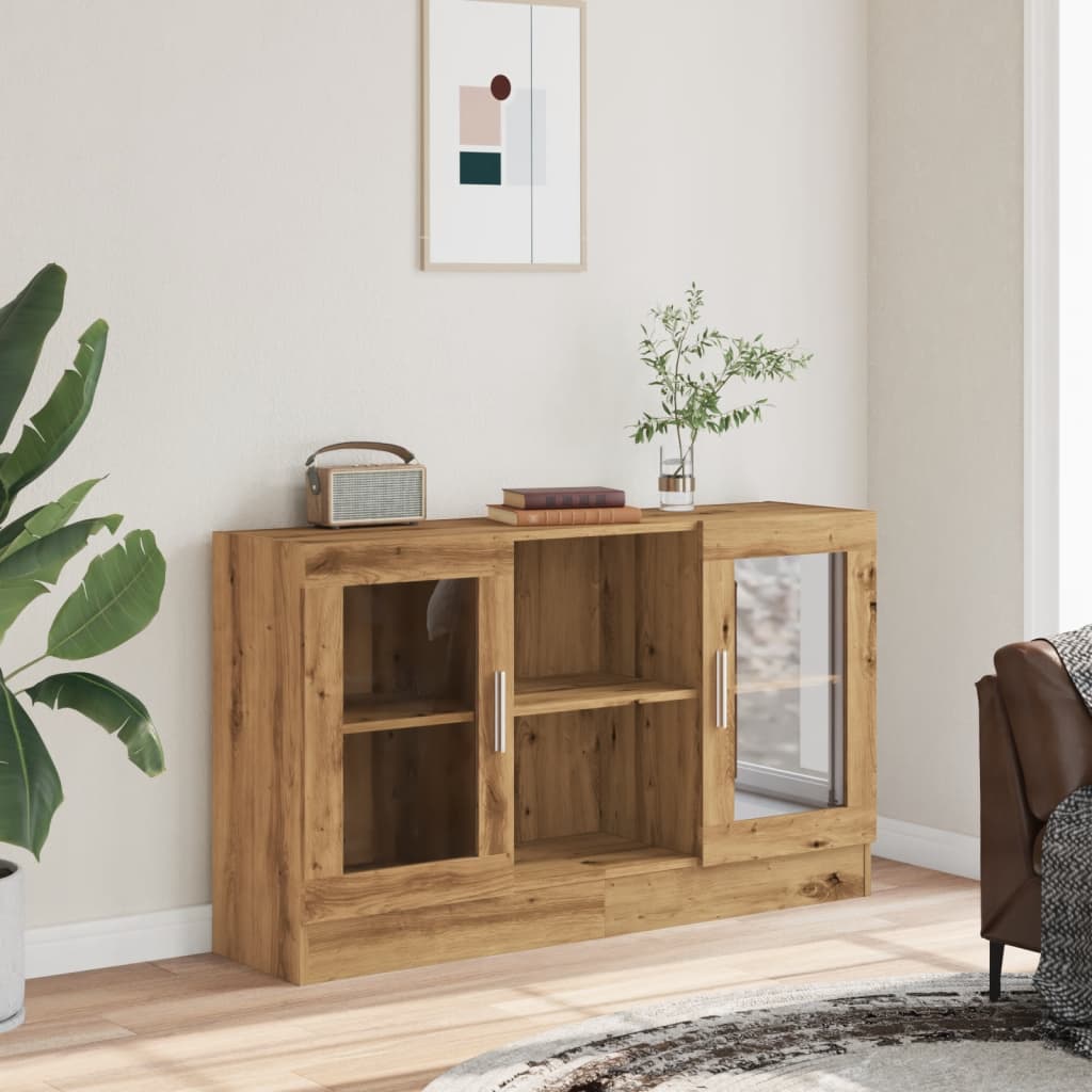 Sideboard Artisan-Eiche 120x30,5x70 cm Holzwerkstoff