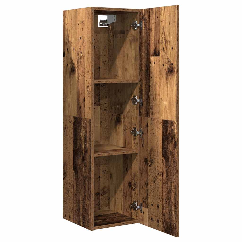 TV-Schrank Altholz-Optik 30,5x30x110 cm Holzwerkstoff