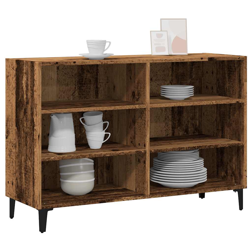 Sideboard Altholz-Optik 103,5x35x70 cm Holzwerkstoff