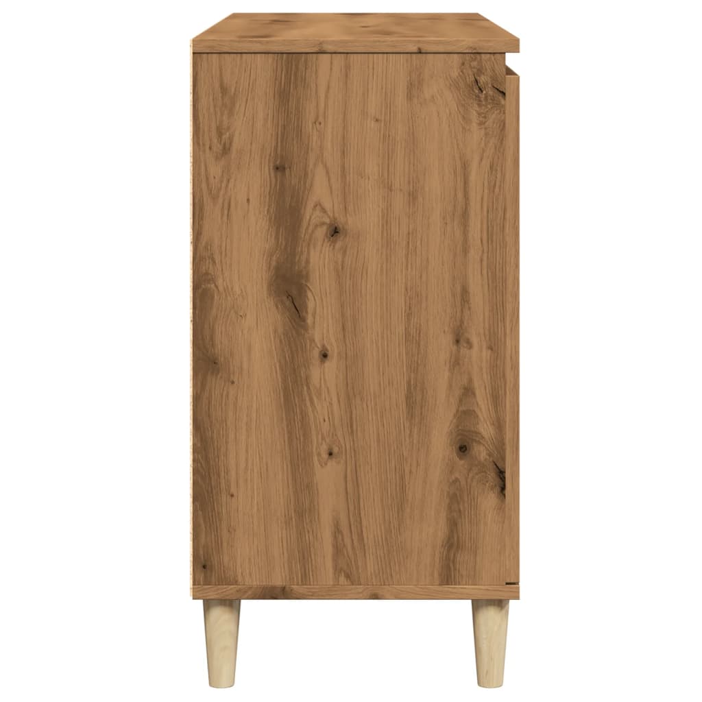 Sideboard Artisan-Eiche 102x35x70 cm Holzwerkstoff