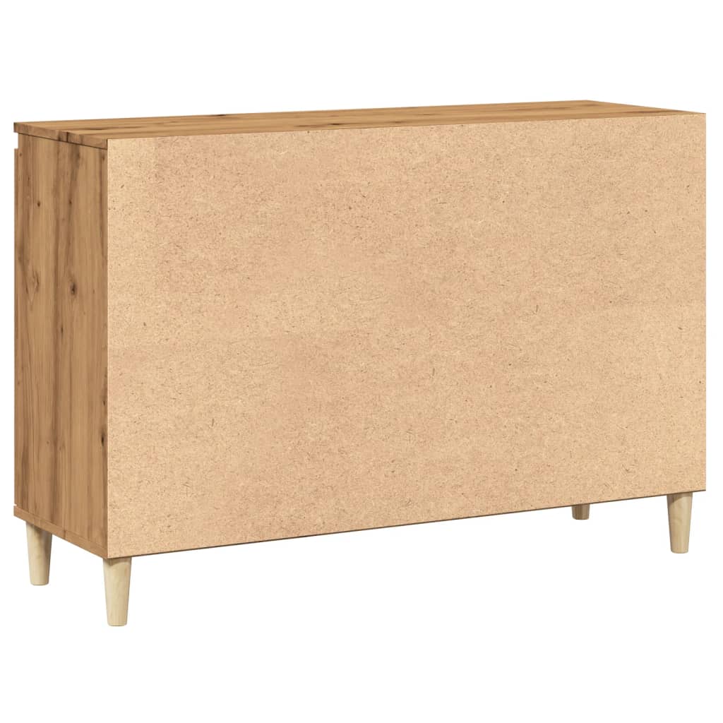 Sideboard Artisan-Eiche 102x35x70 cm Holzwerkstoff