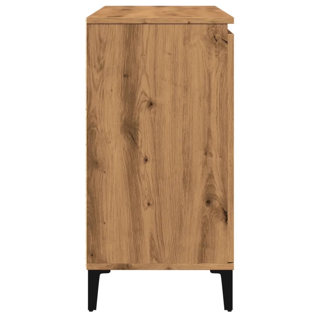 Sideboard Artisan-Eiche 102x35x70 cm Holzwerkstoff