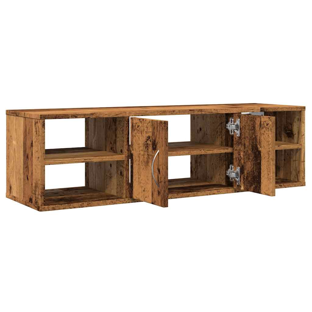 Wandschrank Altholz-Optik 101x30x29 cm Holzwerkstoff