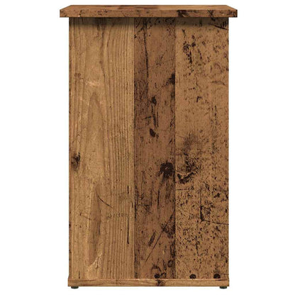 Beistelltisch Altholz-Optik 35x35x55 cm Holzwerkstoff