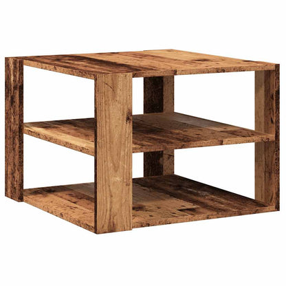 Couchtisch Altholz-Optik 58x58x40 cm Holzwerkstoff