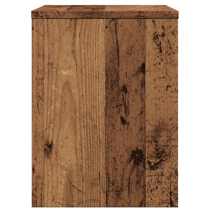 Nachttisch Altholz-Optik 40x30x40 cm Holzwerkstoff